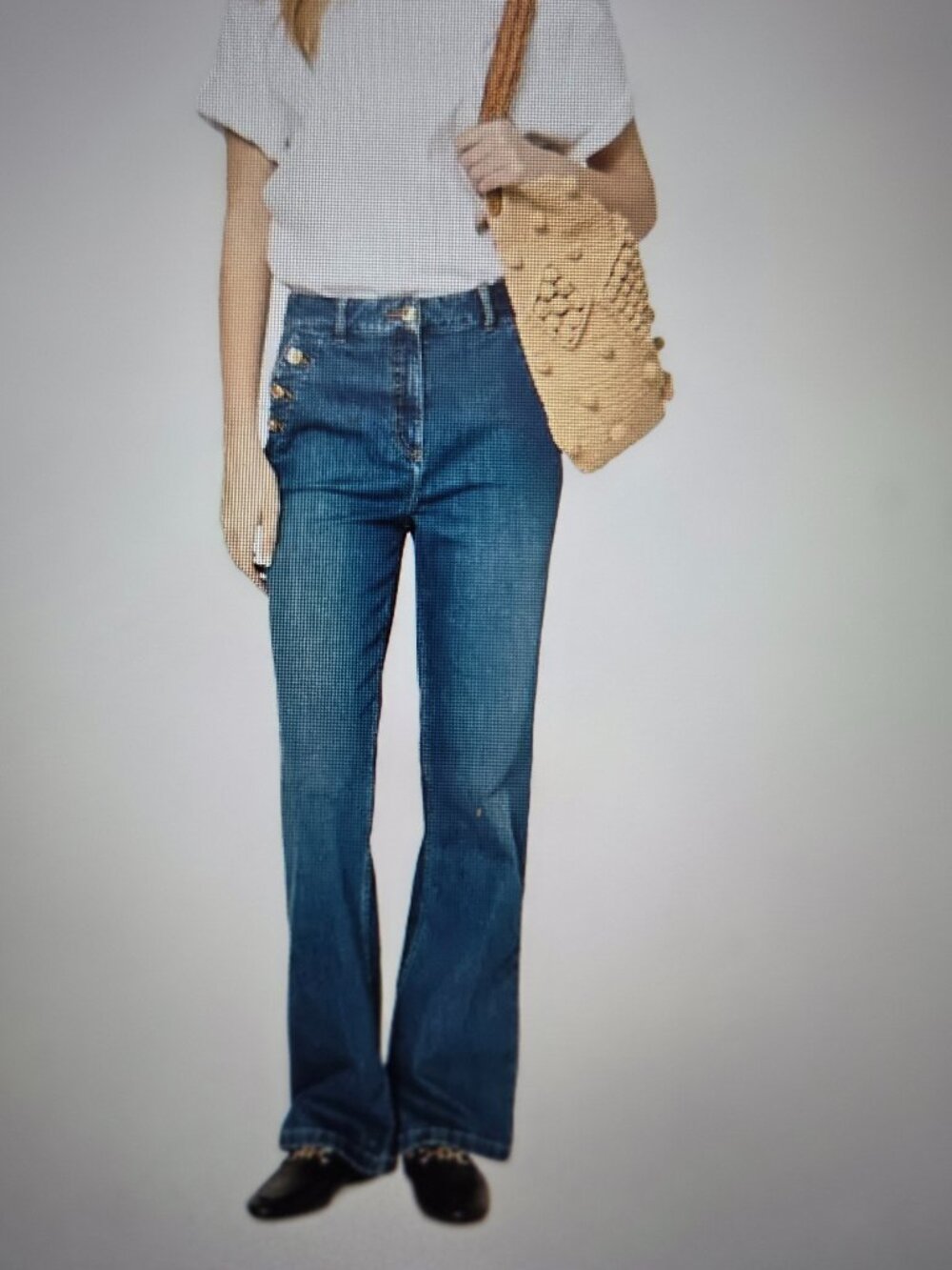 Gerard Darel High Waisted Jeans sz 36